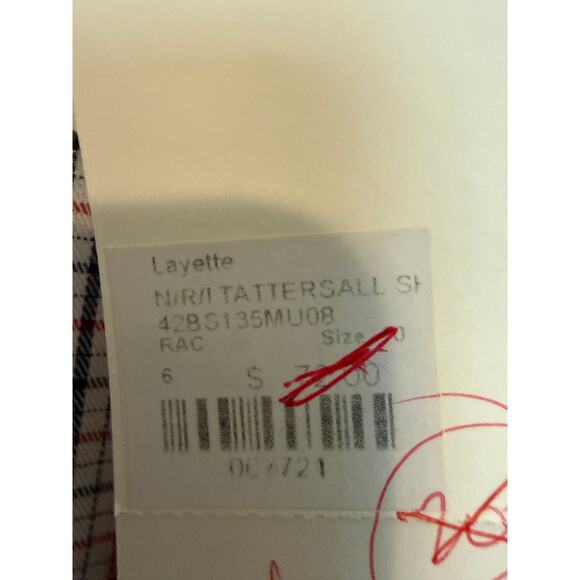 Rachel Riley Boys Tattersall Button-Down Shirt – Size 10Y – NWT - Picture 6 of 7